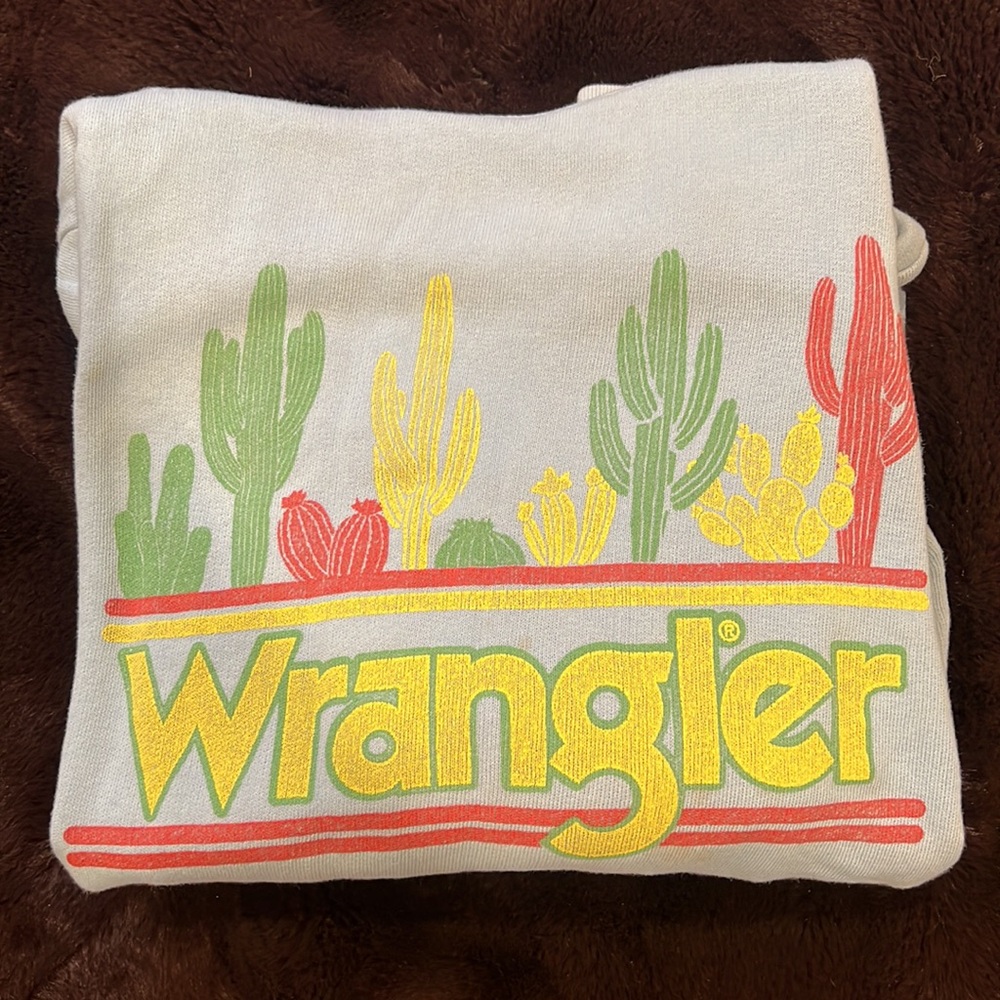 Wrangler | Baby Blue Crew Neck Sweatshirt